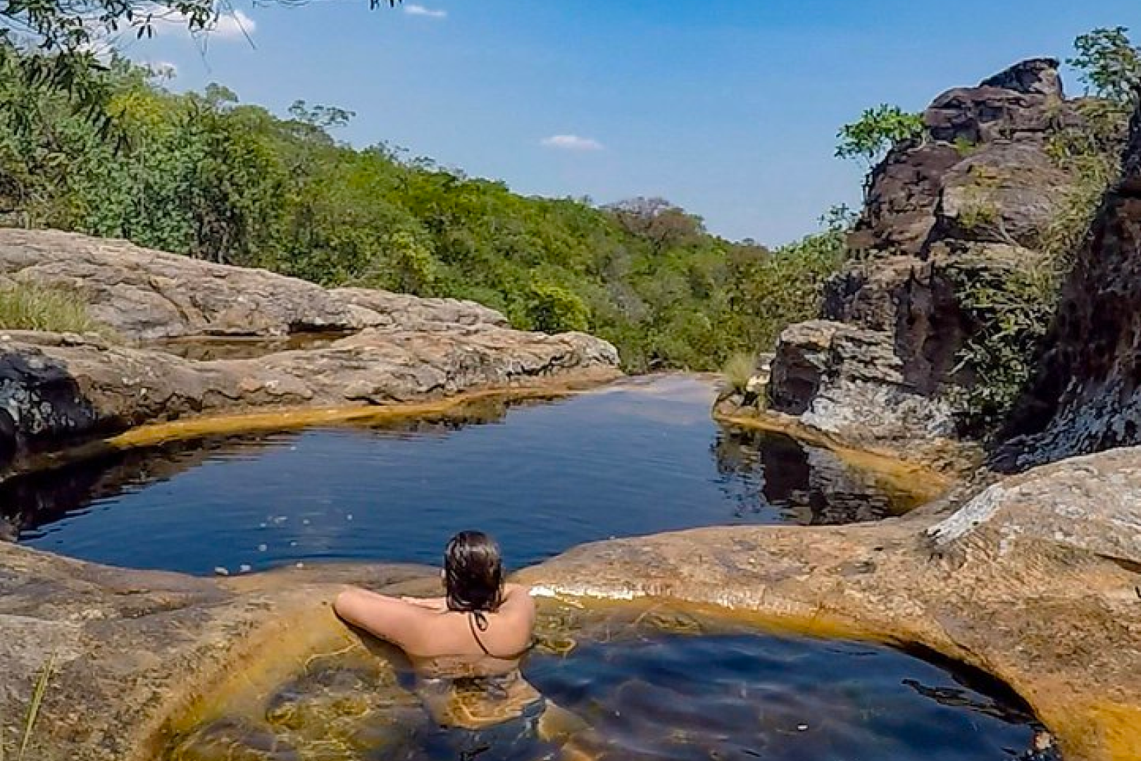 El chorro de San Luis. Hotel Safari Club Rebore. Hotel, alojamiento, hospedaje, hotel económico, cabañas.